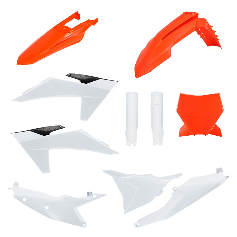 KIT PLASTICHE completo Polisport per Ktm SX-F 450 2023-2024 / Arancione16/Bianco20