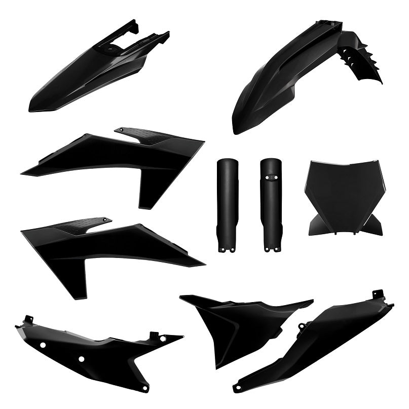 KIT PLASTICHE completo Polisport per Ktm SX 125 2023-2024 / Nero