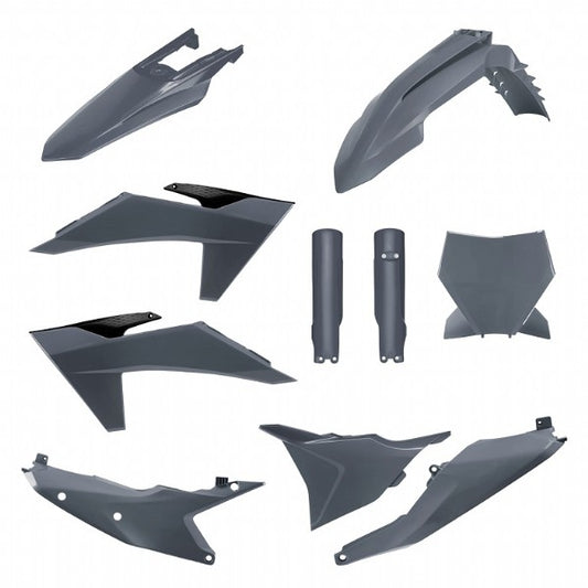 KIT PLASTICHE completo Polisport per Ktm SX-F 250 2023-2024 / Nardo grey