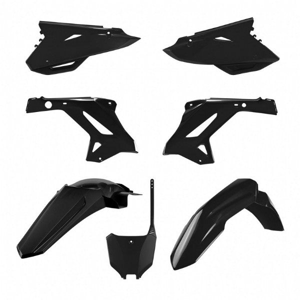 KIT PLASTICHE completo Polisport per Honda CR 250 2002-2007 / restyling CR 125/250 02-07 Nero CRF22 style