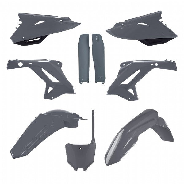 KIT PLASTICHE completo Polisport per Honda CR 125 2002-2007 / restyling CR 125/250 02-07 Nardo grey CRF22 style