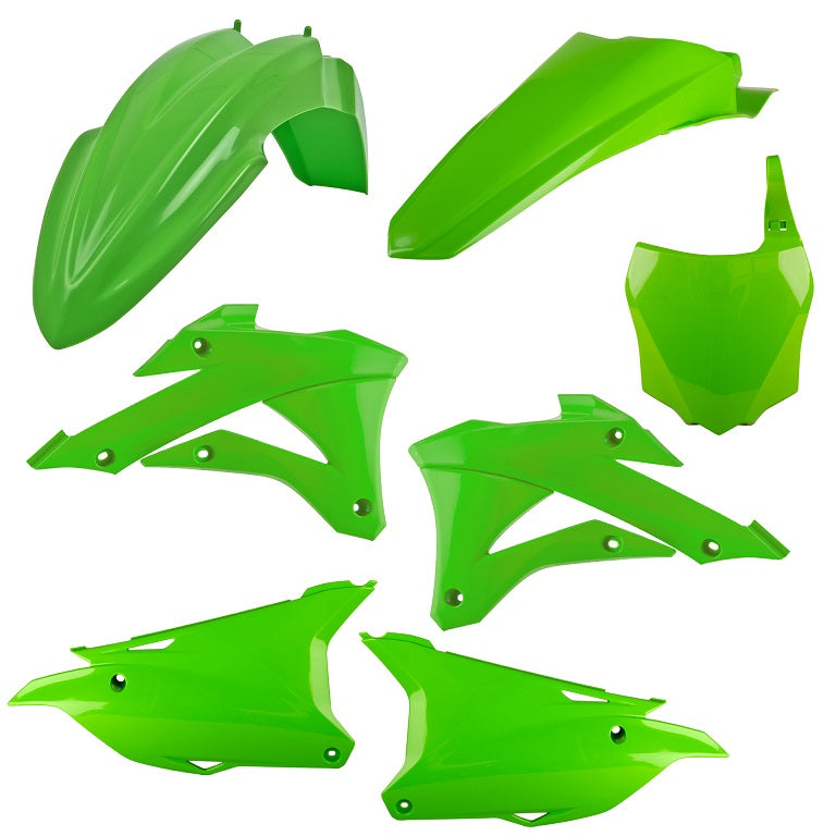 KIT PLASTICHE completo Polisport per Kawasaki KX 85 2022-2025 / Verde05
