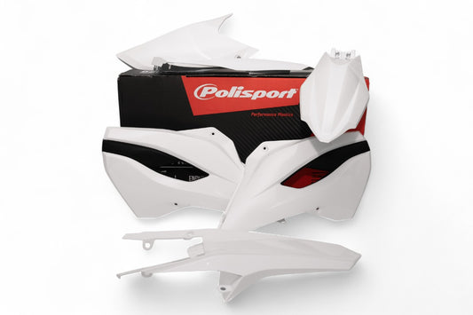 KIT PLASTICHE completo Polisport per Husqvarna FE 250 2015-2016 / Bianco