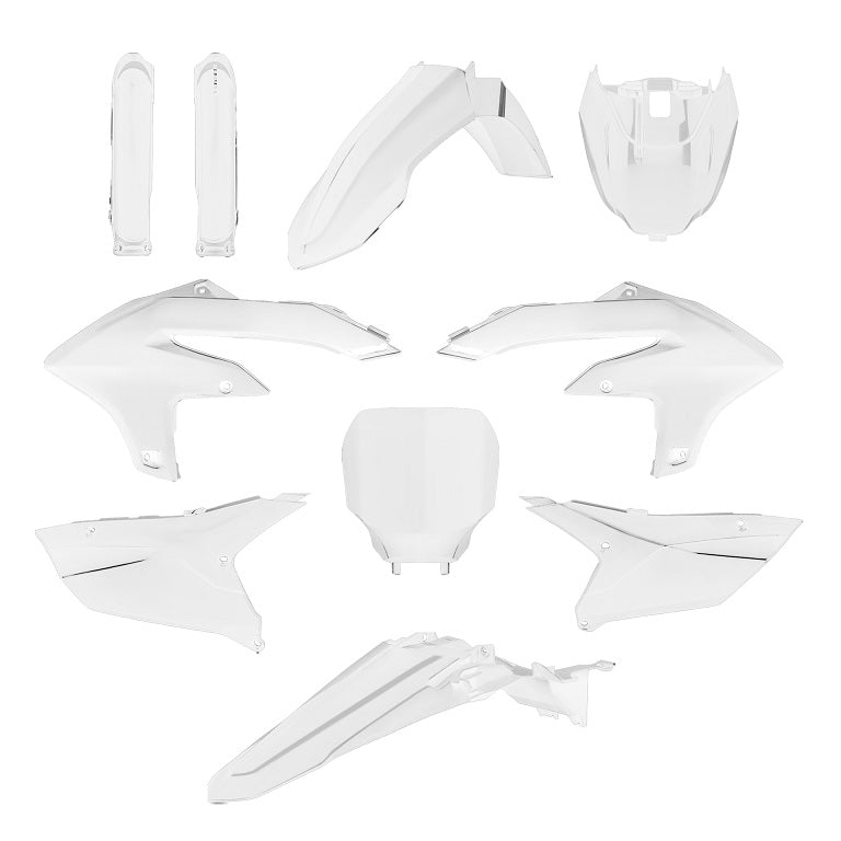 KIT PLASTICHE completo Polisport per Yamaha YZ 250 F 2024-2026 / Bianco