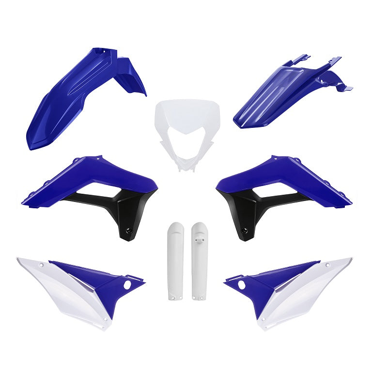 KIT PLASTICHE completo Polisport per Sherco 125 SE-R 2024-2024 / Blu/Bianco