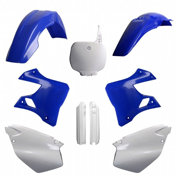 KIT PLASTICHE completo Polisport per Yamaha YZ 250 1996-1999 / Blu yam98/Bianco