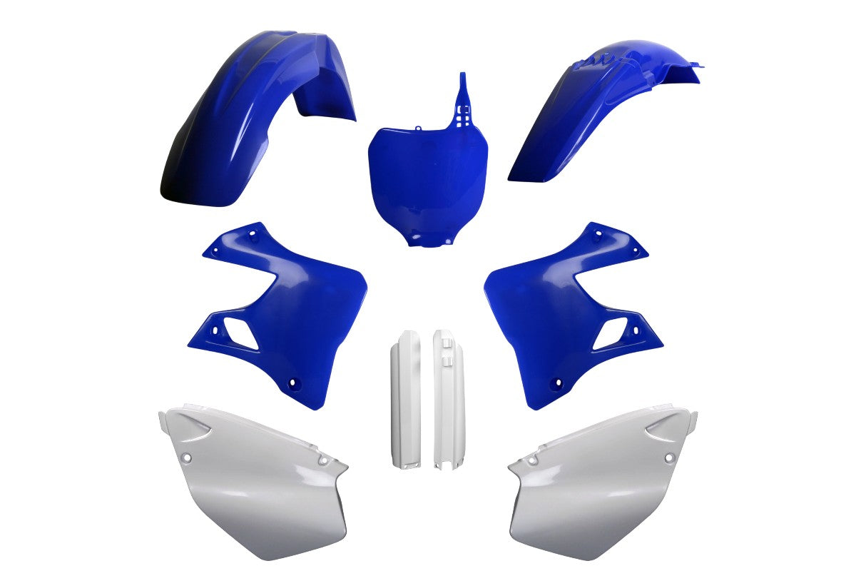 KIT PLASTICHE completo Polisport per Yamaha YZ 125 2000-2001 / Blu yam98/Bianco