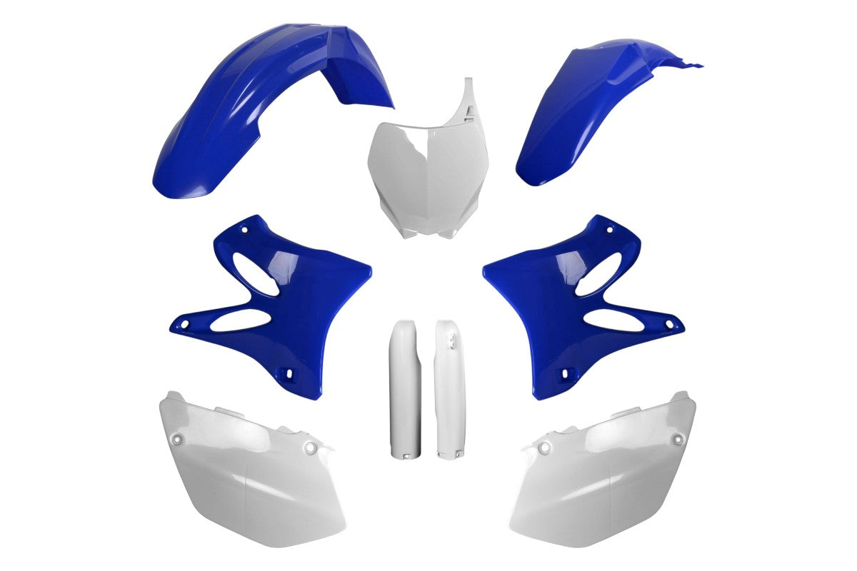 KIT PLASTICHE completo Polisport per Yamaha YZ 125 2006-2007 / Blu yam98/Bianco