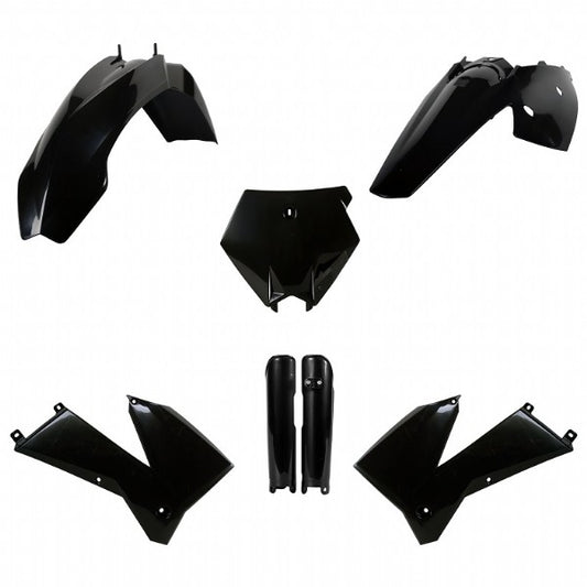 KIT PLASTICHE completo Polisport per Ktm SX 125 2005-2006 / Nero