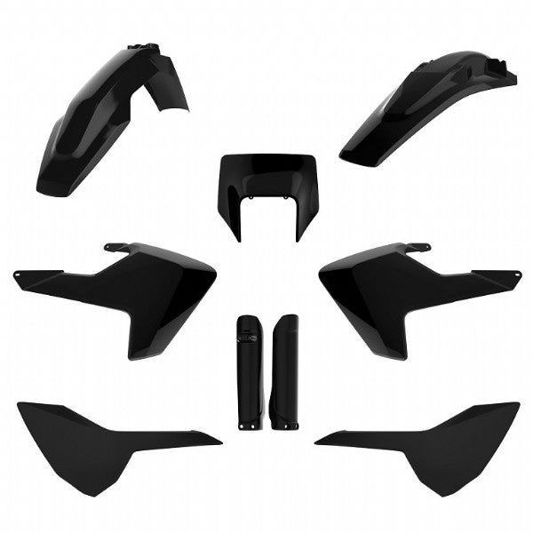 KIT PLASTICHE completo Polisport per Husqvarna TX 125 2017-2019 / Nero