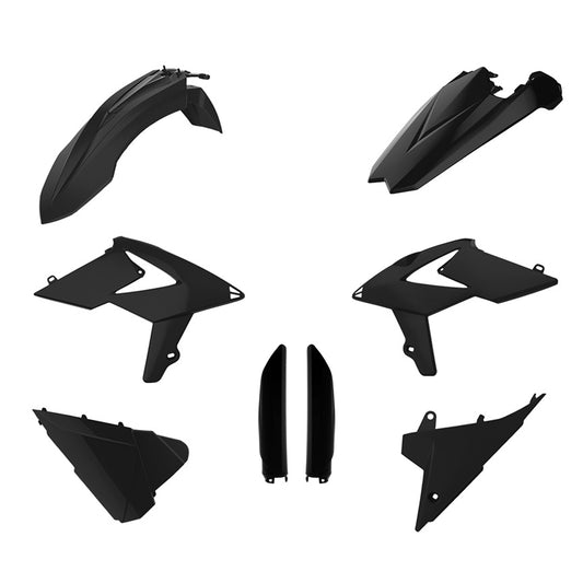 KIT PLASTICHE completo Polisport per Beta RR 125 2T 2018-2018 / Nero