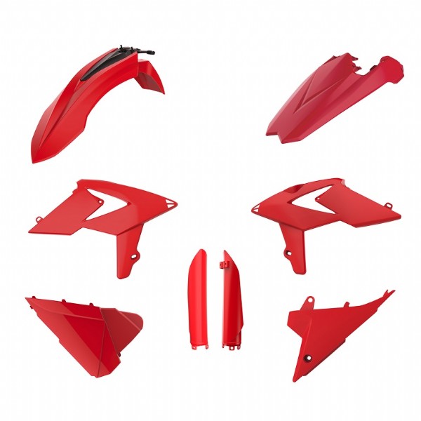 KIT PLASTICHE completo Polisport per Beta RR 480 2018-2018 / Rosso