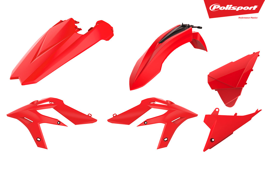 KIT PLASTICHE completo Polisport per Beta Xtrainer 250 2018-2019 / Rosso