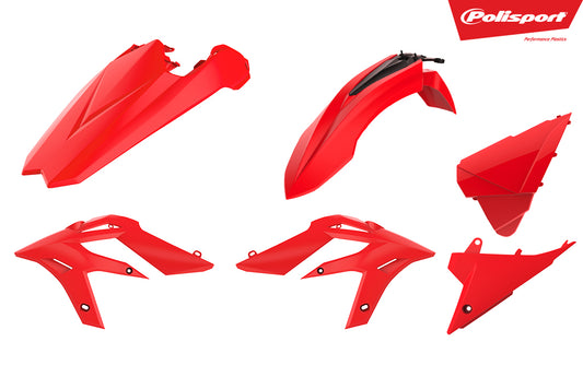 KIT PLASTICHE completo Polisport per Beta Xtrainer 250 2018-2019 / Rosso