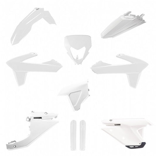 KIT PLASTICHE completo Polisport per Sherco 450 SEF-R 2025-2026 / Bianco