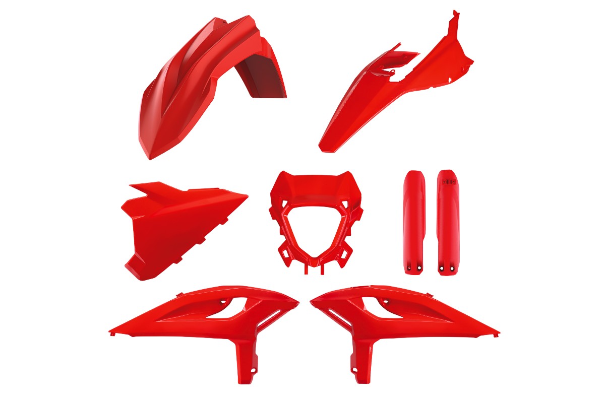 KIT PLASTICHE completo Polisport per Beta RR 125 2T 2025-2026 / Rosso