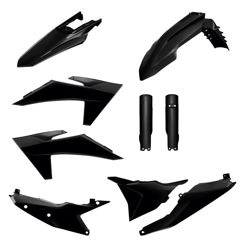 KIT PLASTICHE completo Polisport per Ktm EXC 300 2024-2025 / Nero