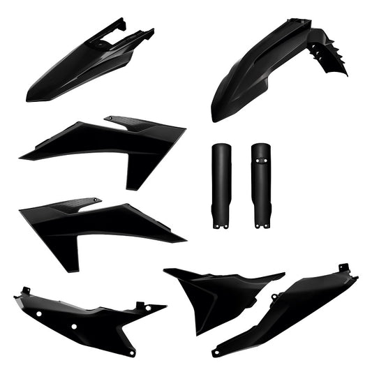 KIT PLASTICHE completo Polisport per Ktm EXC 500 2024-2025 / Nero