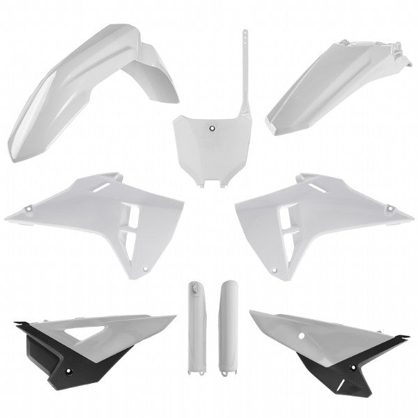 KIT PLASTICHE completo Polisport per Honda CRF 250 R 2022-2024 / restyling CRF 250/450 R Bianco CRF25 style
