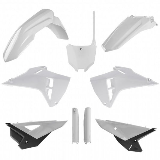 KIT PLASTICHE completo Polisport per Honda CRF 250 R 2022-2024 / restyling CRF 250/450 R Bianco CRF25 style