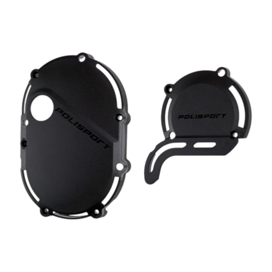 Kit protezioni coperchi motore POLISPORT Nero STARK FUTURE VARG 2023 2026