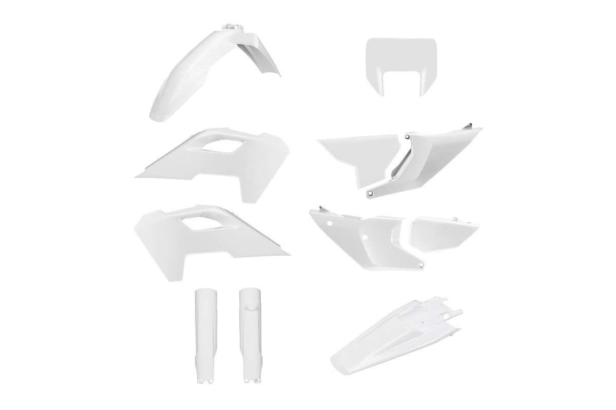 KIT PLASTICHE completo Polisport per Husqvarna TE 300 2024-2025 / Bianco 20