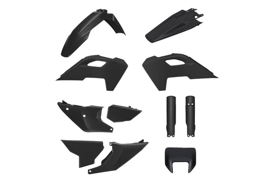 KIT PLASTICHE completo Polisport per Husqvarna FE 250 2024-2025 / Nero