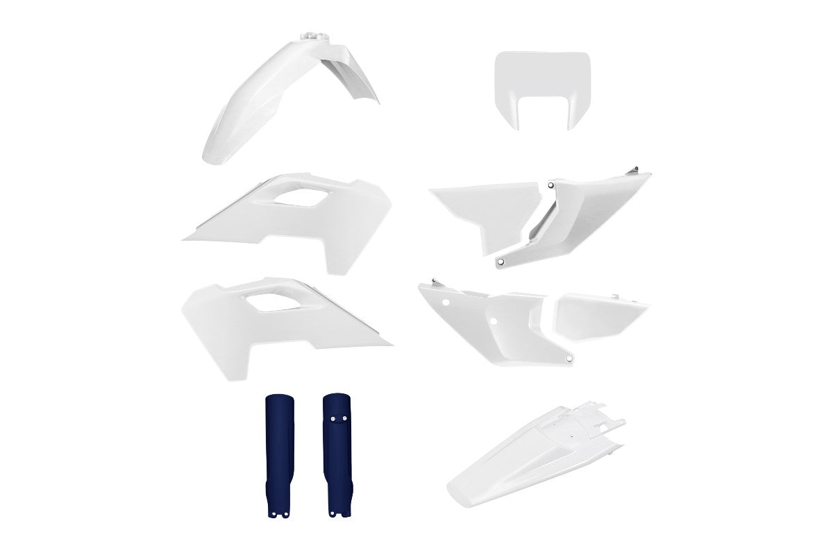 KIT PLASTICHE completo Polisport per Husqvarna FE 250 2024-2025 / Bianco20/Blu HVA
