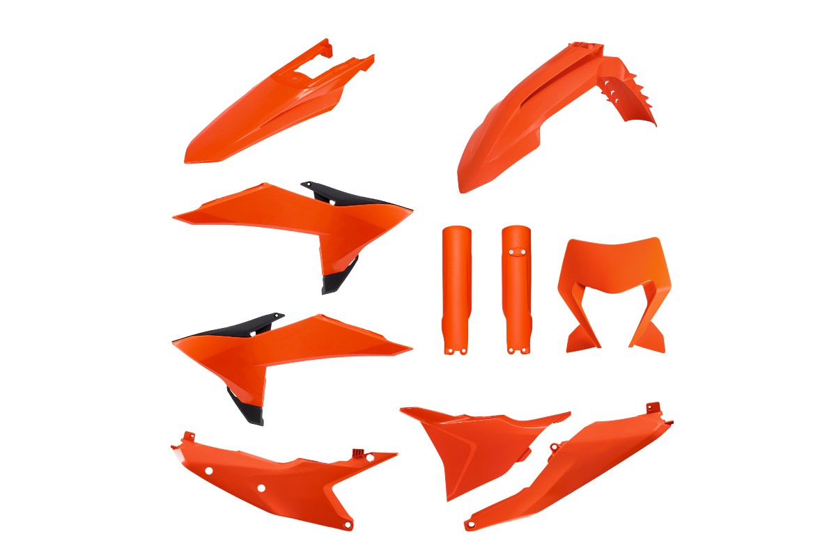 KIT PLASTICHE completo Polisport per Ktm EXC-F 250 2026-2026 / Arancione 16