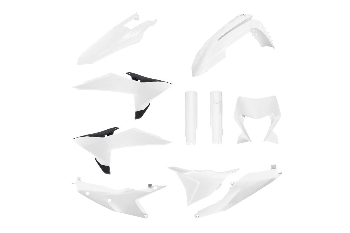 KIT PLASTICHE completo Polisport per Ktm EXC 500 2026-2026 / Bianco 20