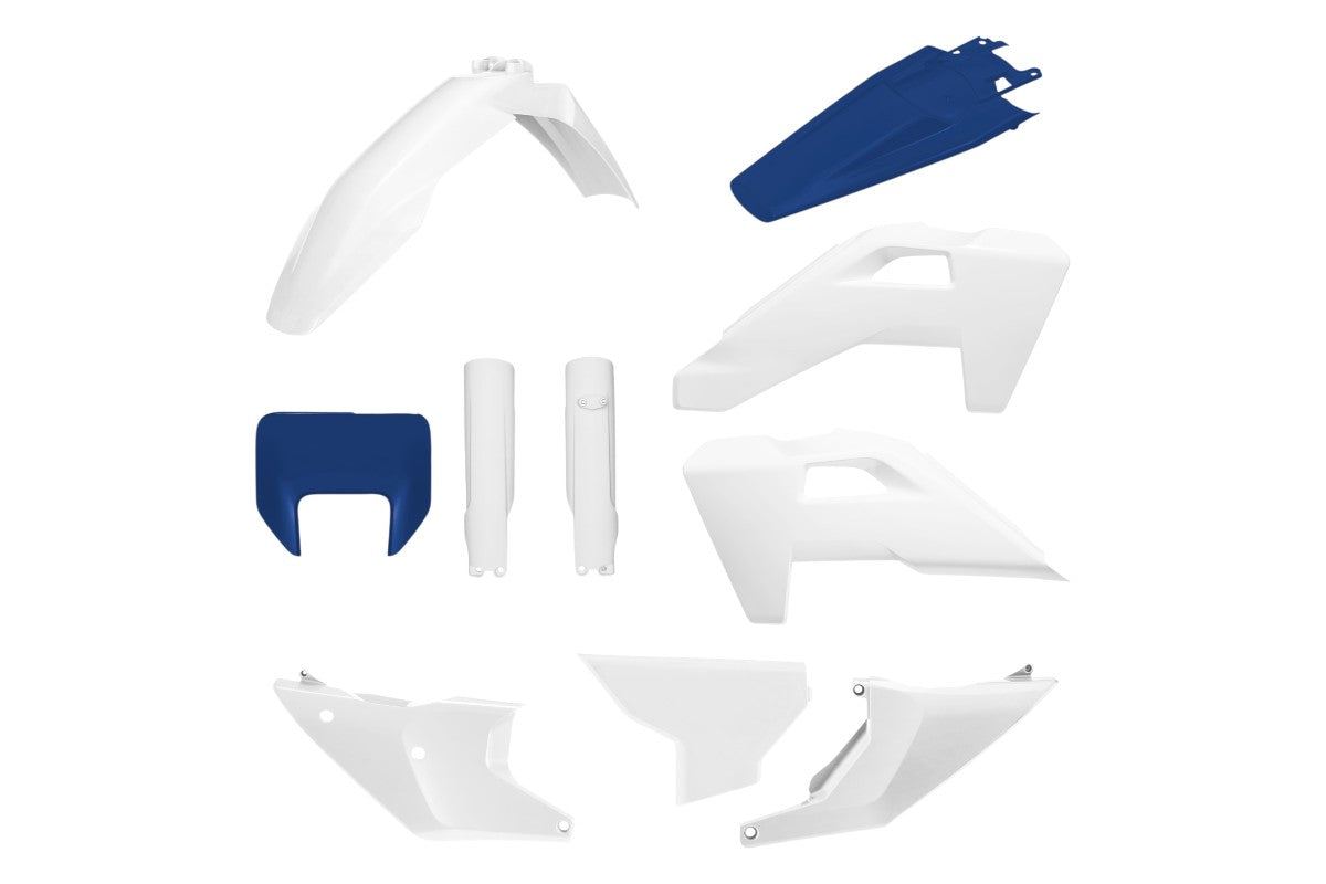 KIT PLASTICHE completo Polisport per Husqvarna FE 450 2026-2026 / Bianco20/Blu HVA