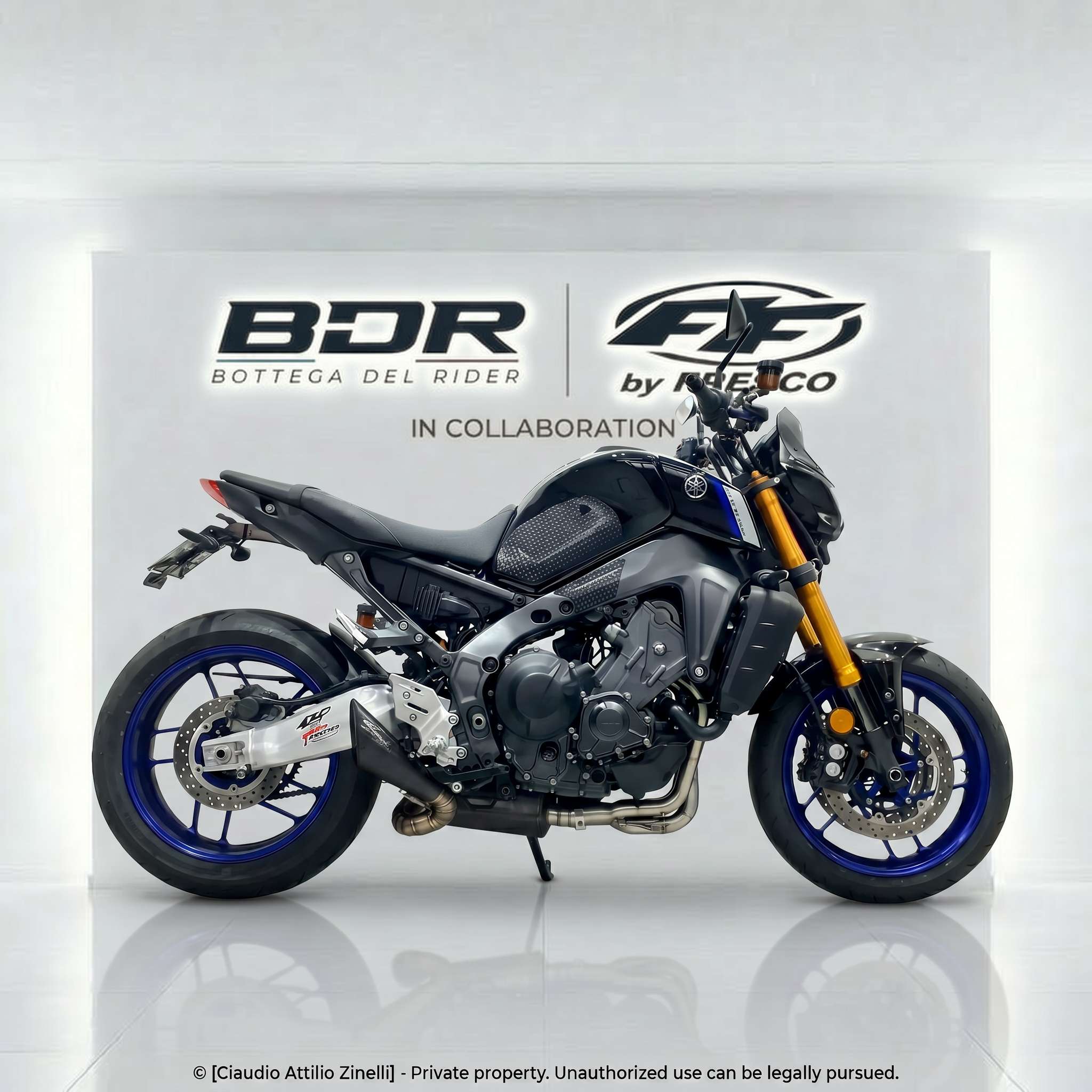 SILENZIATORE EXTREME YAMAHA MT 09 2013 2016 EURO3