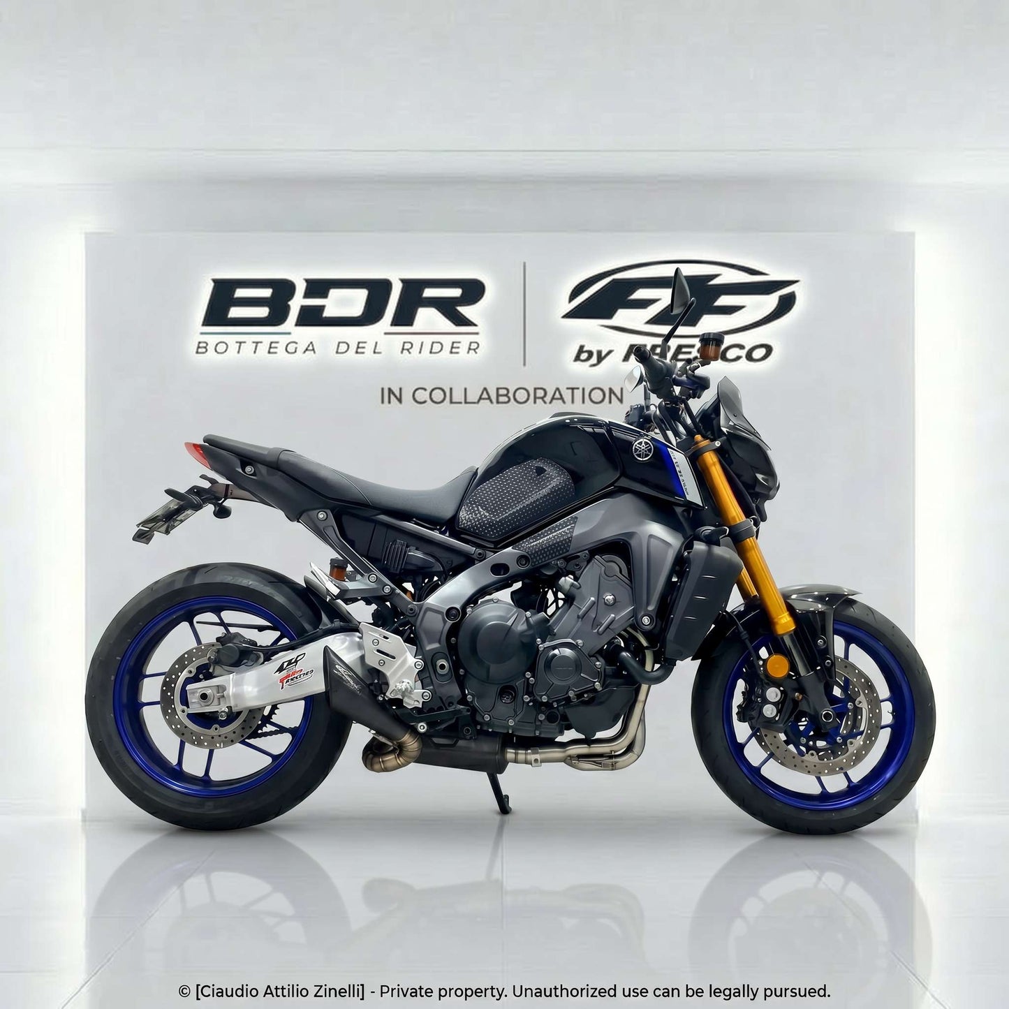 SILENZIATORE EXTREME YAMAHA MT 09 2021 2023 EURO5