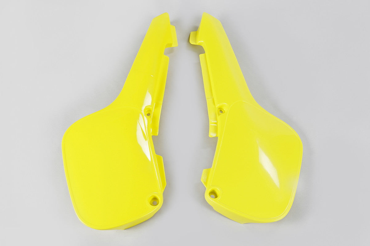Fiancatine laterali compatibili con Suzuki RM 60 2003-2004 - Bianco