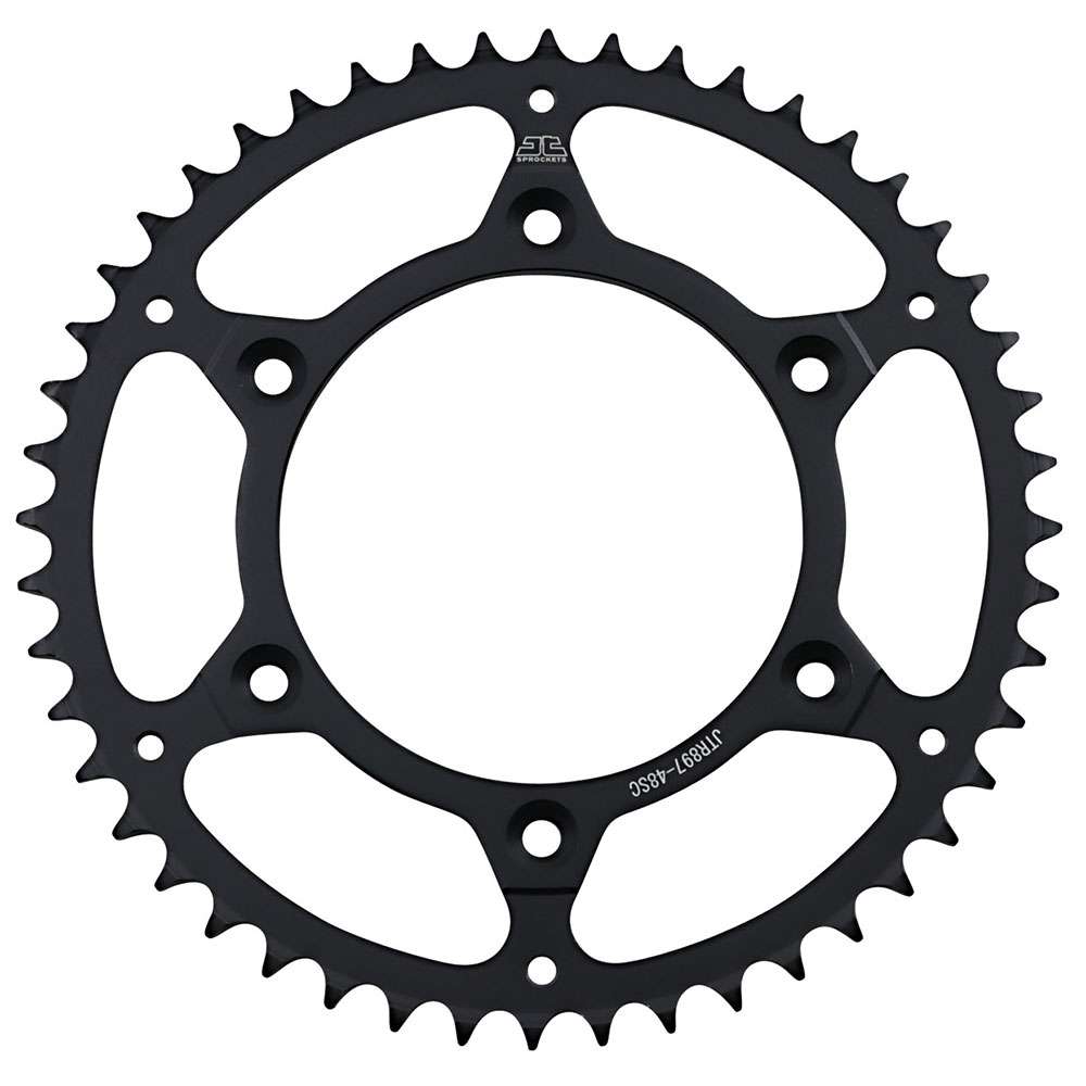 Corona JT acciaio autopulente nero 48 denti YAMAHA YZ 250 F 2001 2026