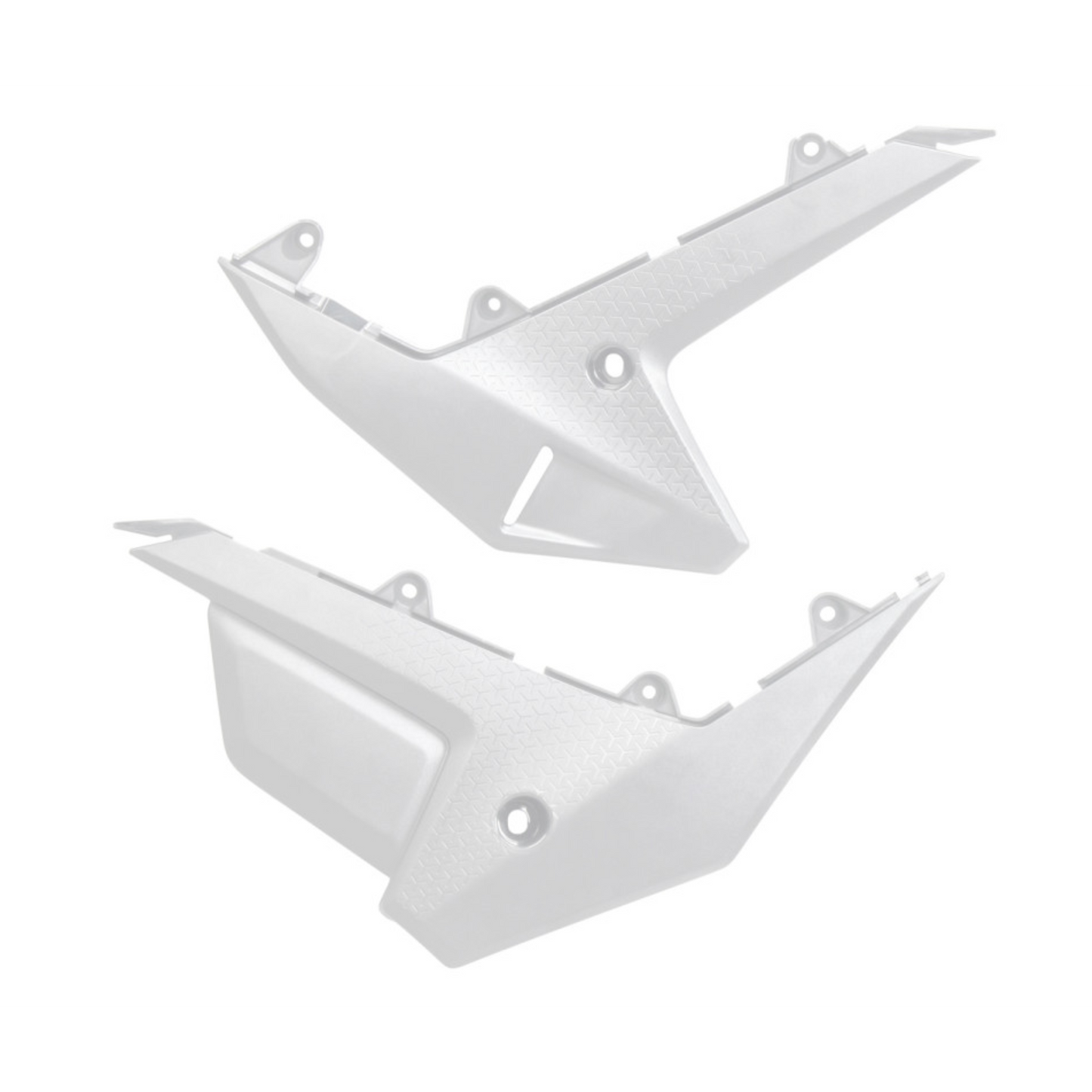 PANELES LATERALES PARA HONDA CRF 250R 2025-2025 / BLANCO 041 / PARTE INFERIOR