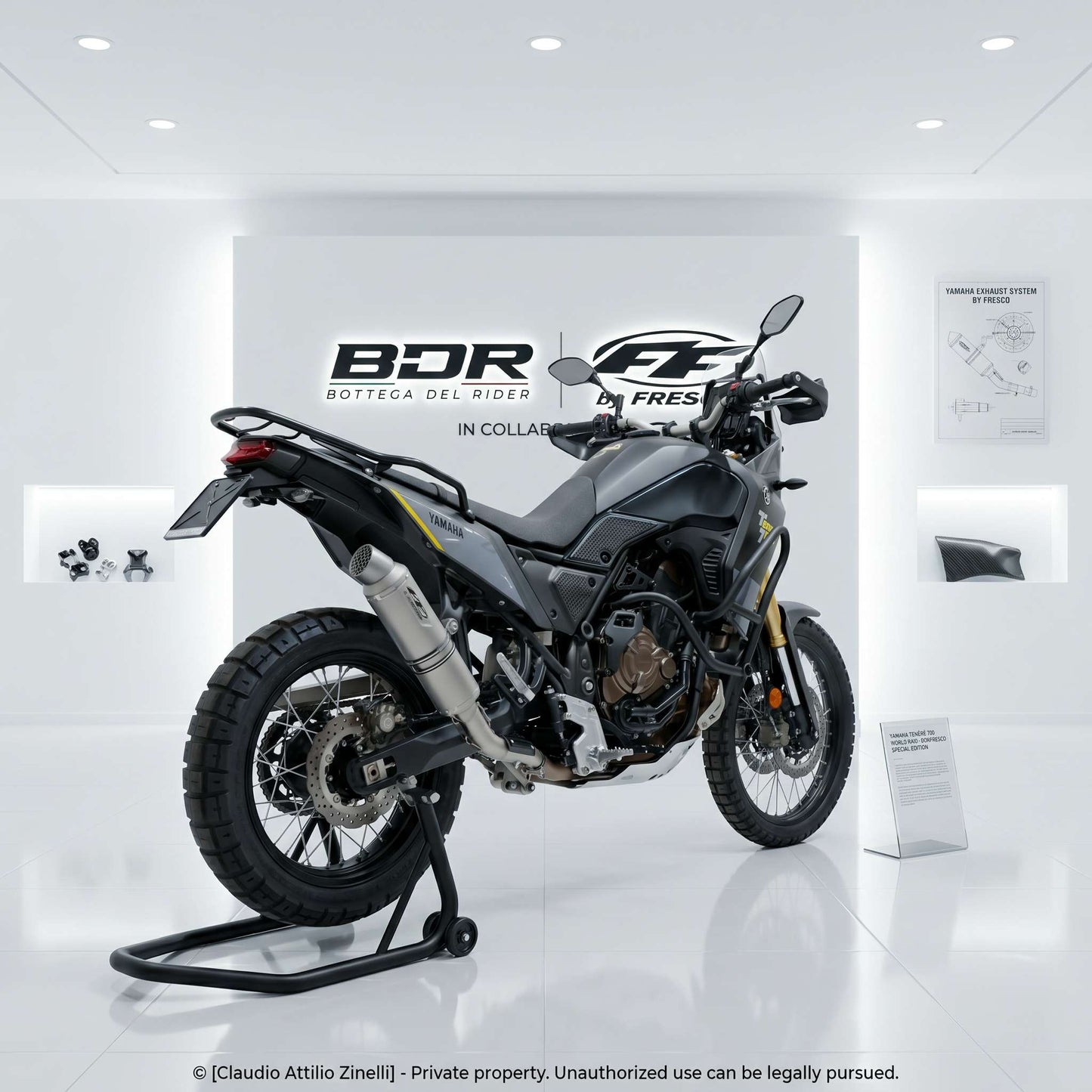 SILENZIATORE DAKAR YAMAHA TENERE 700 2025 2026 EURO5