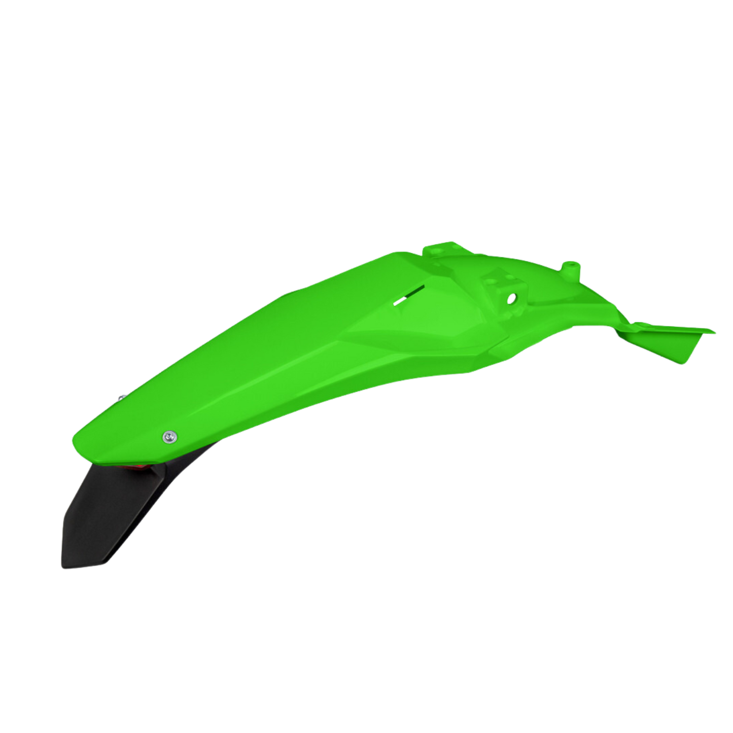 GUARDABARROS TRASERO PARA KAWASAKI KXF 250 2025-2025 / VERDE 026 / LED ENDURO