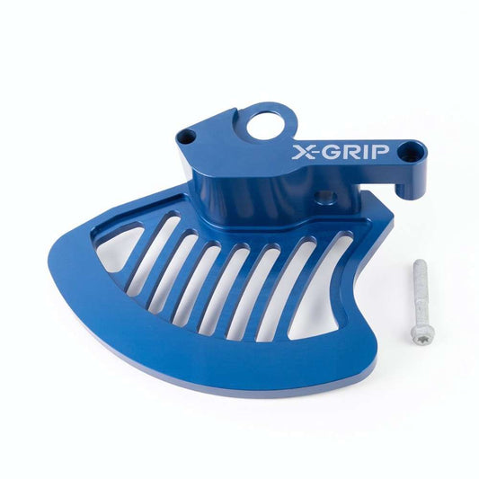 Protezione disco anteriore x-Grip blu Husqvarna TE 300 16-25